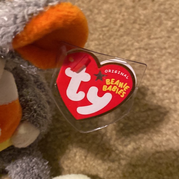 Ty Beanie Babies Baby Ratzo Rat Rare Vintage Collectible Candy Corn Halloween - Picture 2 of 6